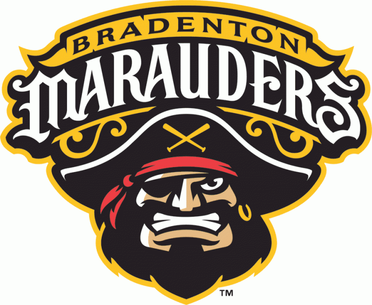 Bradenton Marauders 2010-Pres Primary Logo iron on paper